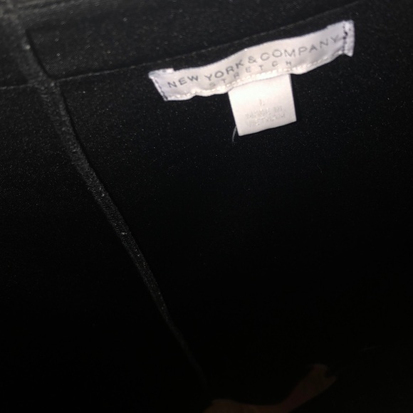 NY&C Black Dress with Double Pockets - Picture 3 of 6